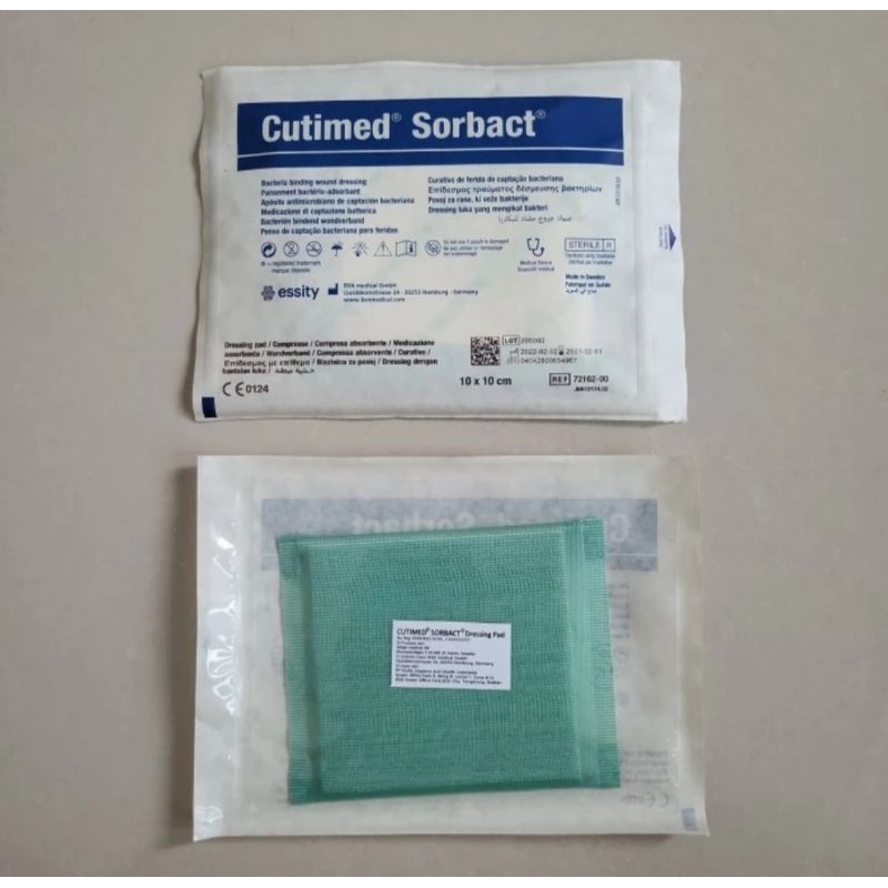 Cutimed Sorbact Dressing Pad 10x10 /4x4 in "BSN