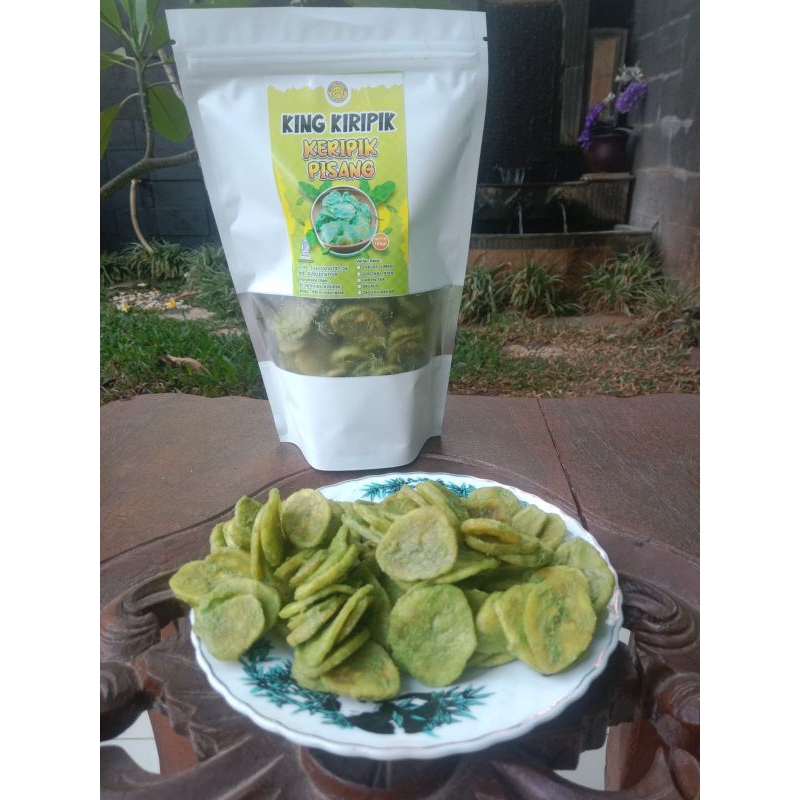 

Keripik Pisang Green tea
