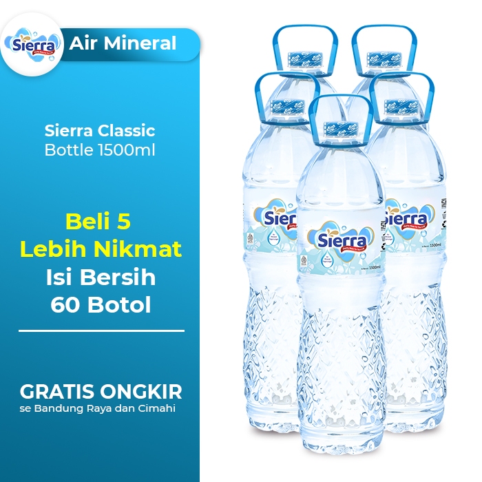 

Sierra Classic Bottle 1.500 ml (Bundling 5 Karton)