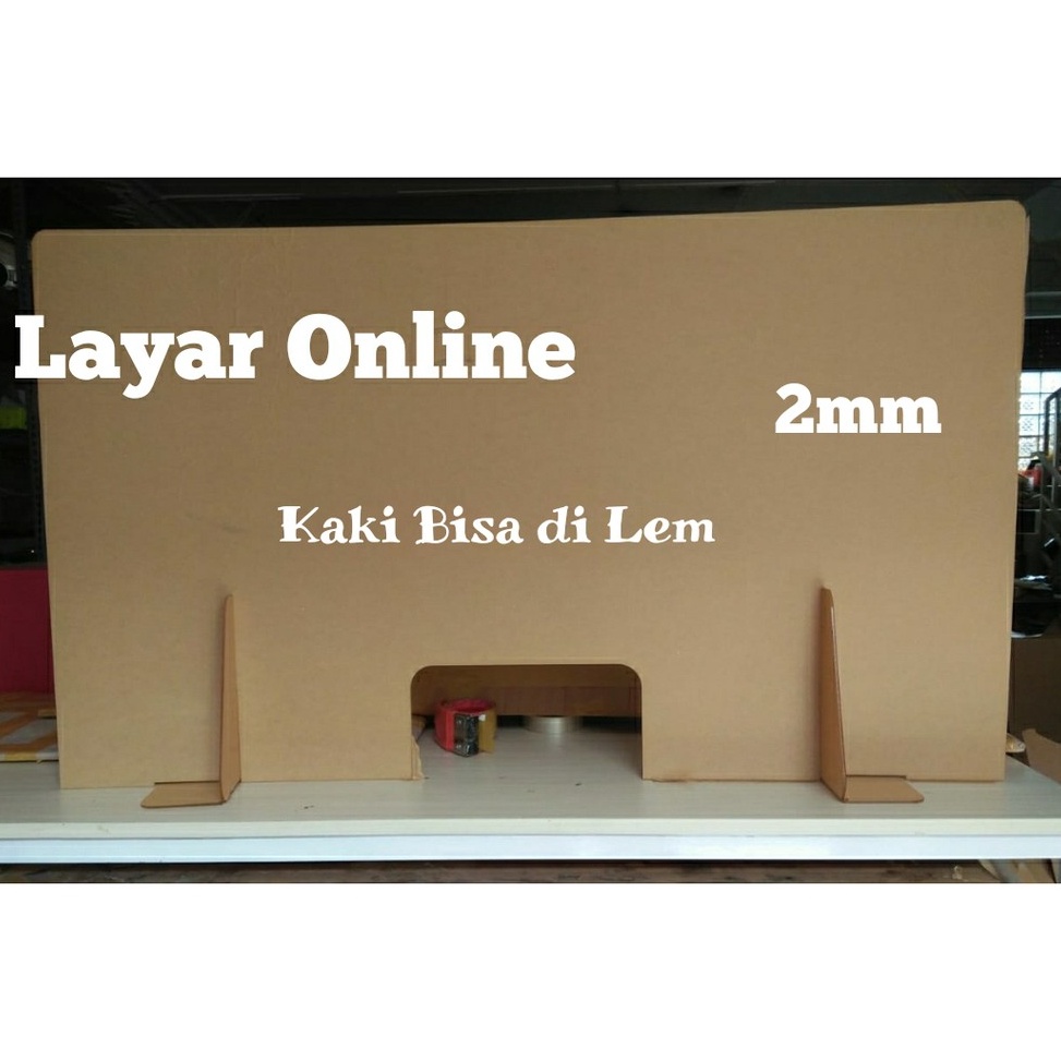 

Sekat Acrylic 2mm Lebar 12x6cm Meja Teller Kasir Partisi Pembatas KODE R5B7