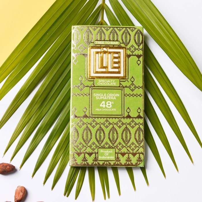 

Milk Chocolate 48% Bar 70gr LILE CHOCOLATE Sumatra