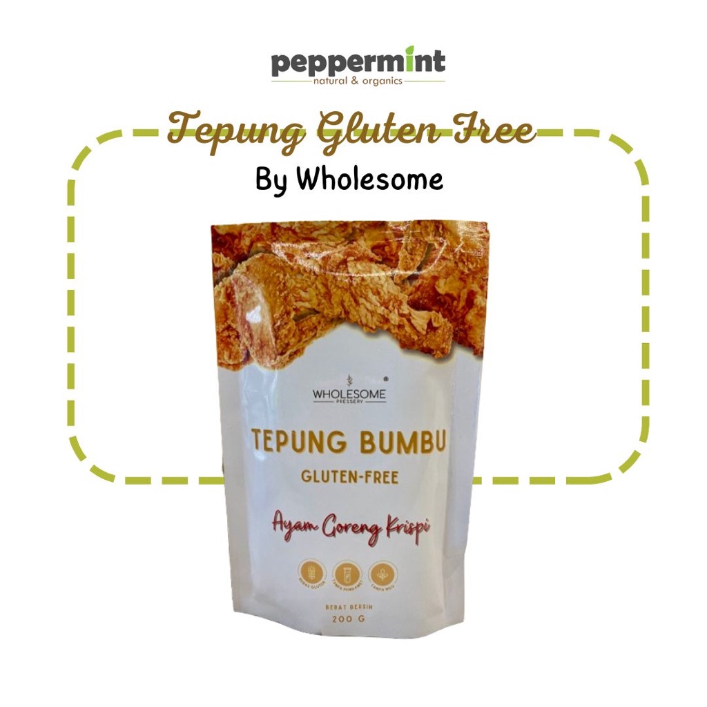 

Wholesome Tepung Bumbu Gluten Free (200 gr) / Tepung Serbaguna