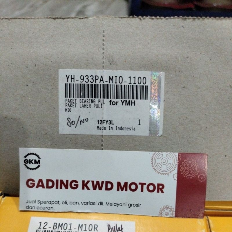 bearing /laher puly Mio ,mio J, Mio M3 aspira