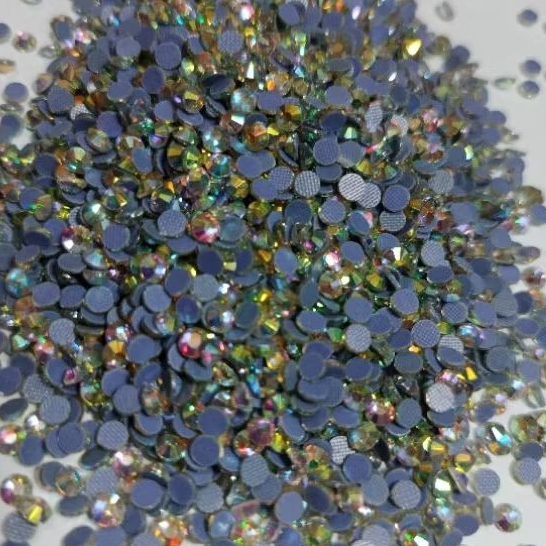 PAYET DIAMOND HOTFIX PELANGI ORI / payet gosok / lem