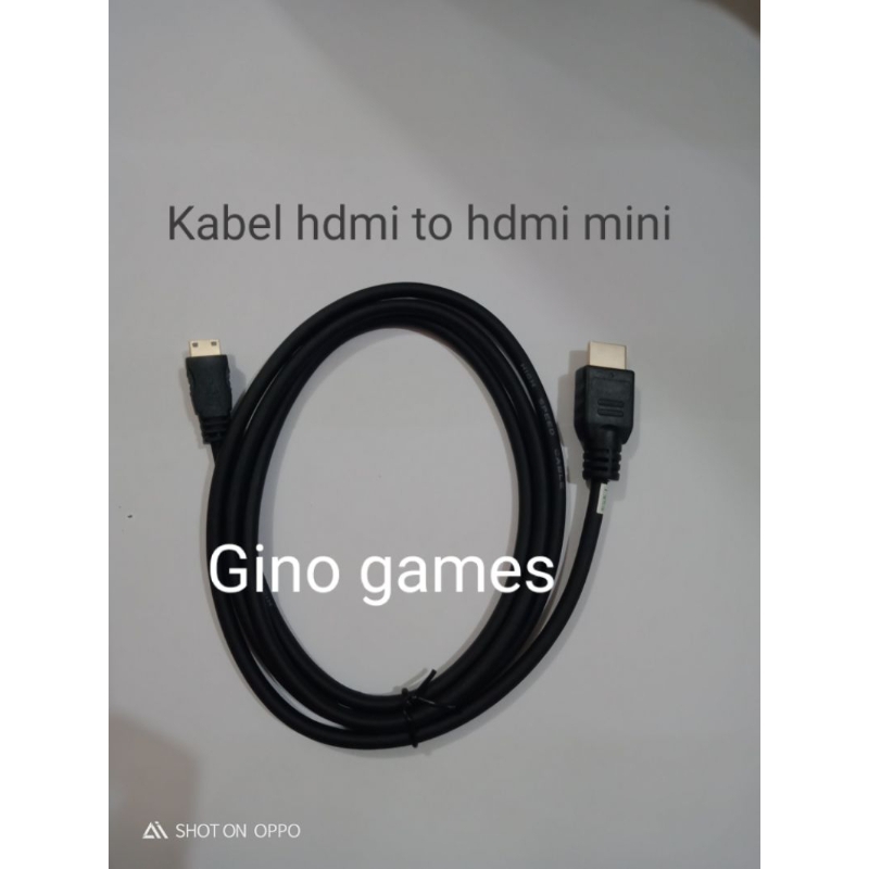 KABEL MINI HDMI TO HDMI 1,5M / KABEL HDMI MINI TO HDMI / KABEL HDMI TO MINI HDMI