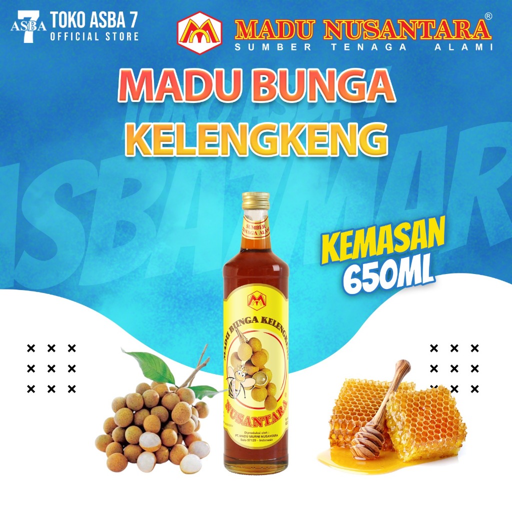

MADU NUSANTARA BUNGA KELENGKENG 650ML