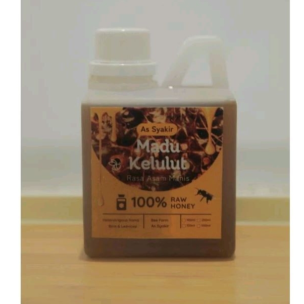 

Madu kelulut 100 % murni - 500 ml (jenis trigona itama)