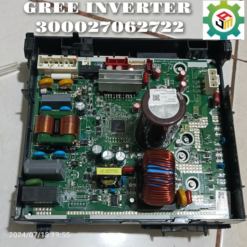 MODUL PCB OUTDOOR AC GREE 300027062722 ORIGINAL