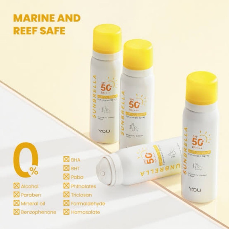 YOU SUNBRELLA Airy Outdoor Sunscreen Spray