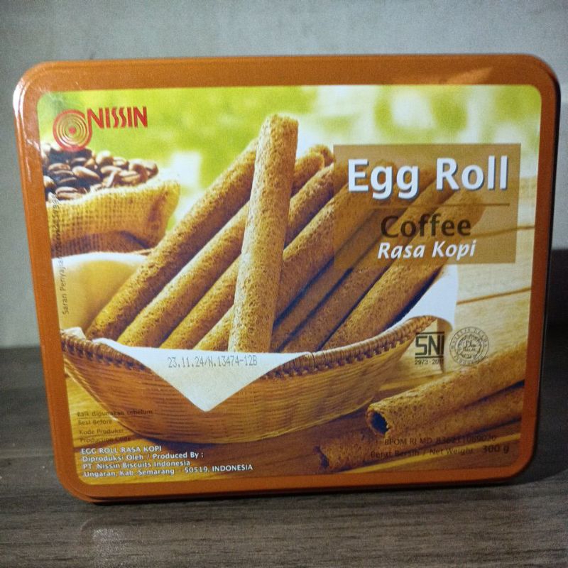 

Nissin Egg Roll Coffee 300gr