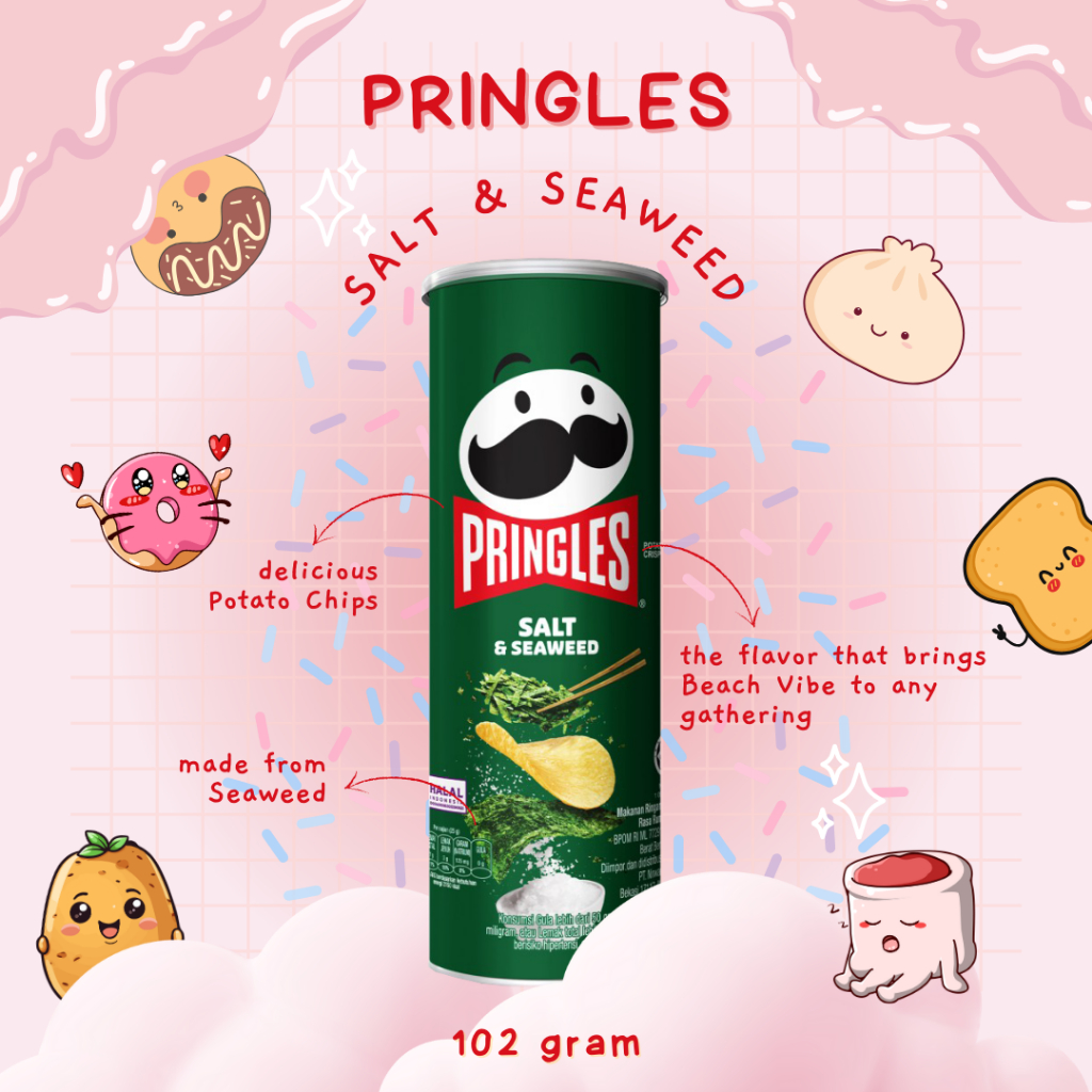 

Pringles Salt & Seaweed 102g