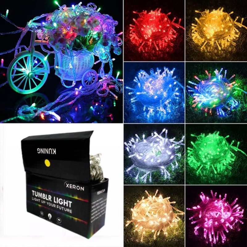 LAMPU TUMBLER 100LED 10 METER / LAMPU TMBLR 100LED 10 METER