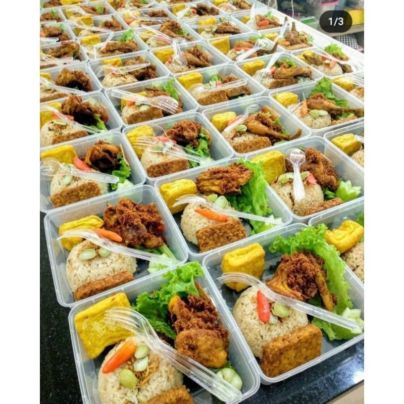 

nasi liwet/nasi box liwet