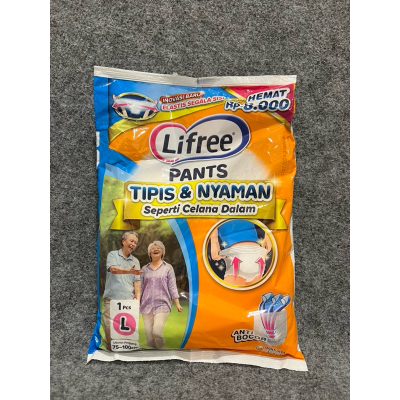 Lifree Popok Celana/Pants Dewasa ukuran L 1pc