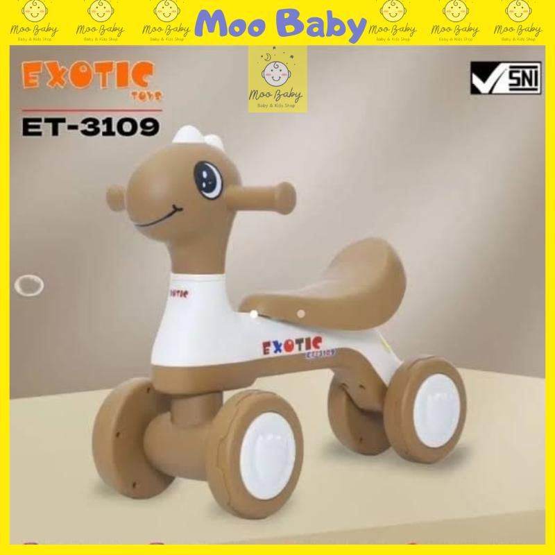 (Bisa COD) Termurah Sepeda dorong anak balance bike mainan Exotic ET 2005 3109 2003 keseimbangan rid