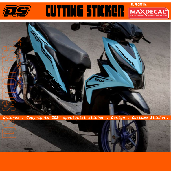 BEAT ESP NEW STRIPING BEAT ESP TERBARU STRIPING SIMPLE