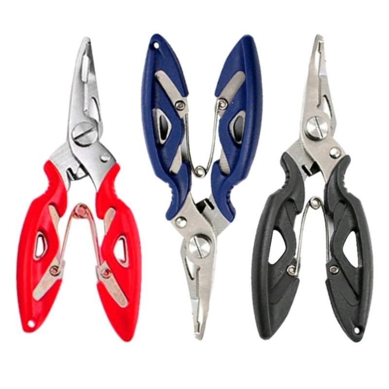 Tang Gunting Kail Pancing Multi Fungsi Stainless 12cm Model Tahan Karat - Untuk Mancing dan Jigging