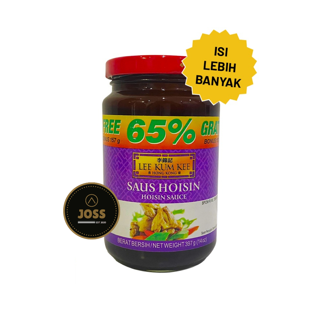 

[KHUSUS INSTAN] LEE KUM KEE Saus Hoisin 397gr (240gr BONUS 157gr)