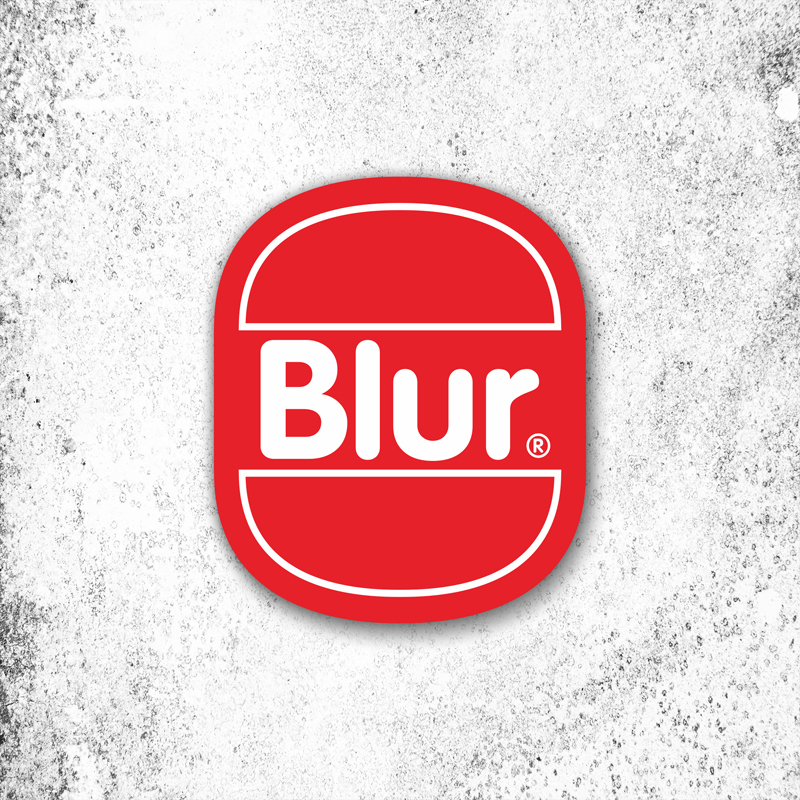 Sticker Band BLUR