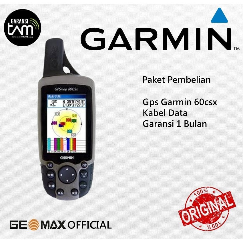 Gps Garmin 60csx / Gps Garmin 60csx Bekas