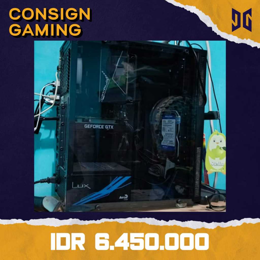 PC GAMING RYZEN 5 3600 + GTX 1650 4GB + MONITOR 144HZ ( CODE : TN131 )