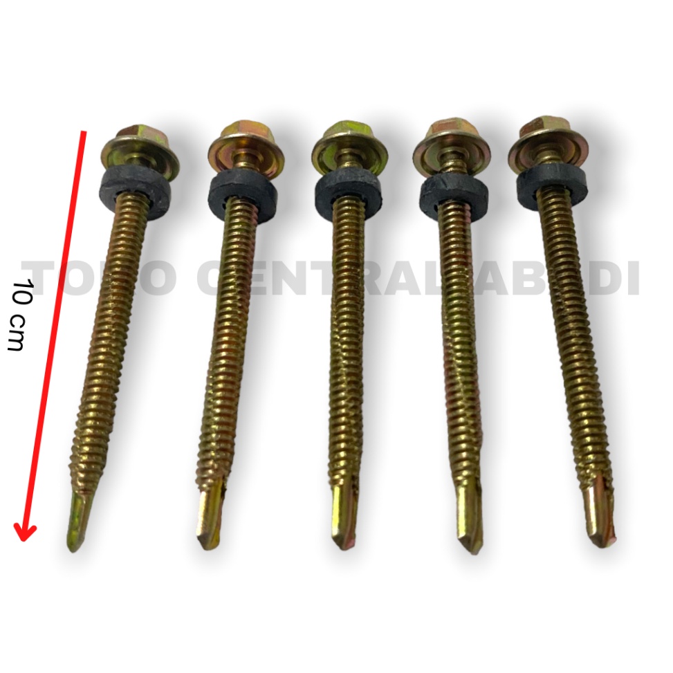 Best Seller Baut Roofing  Skrup Roofing CAMEL 1mm 1cm 5 pcs  Baut Roofing Baja Ringan  Baut Roofing 