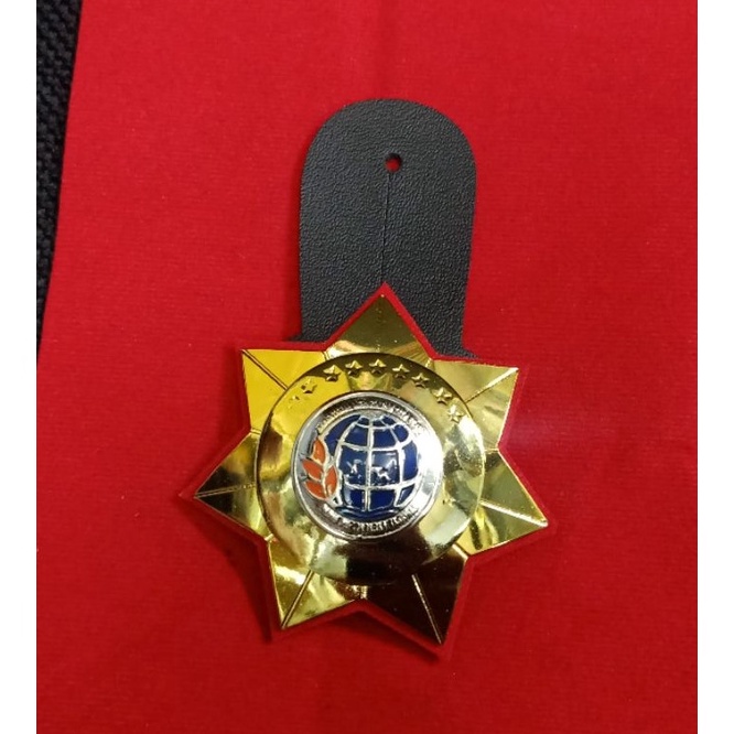 KODE I39U tanda jabatan bpn eselon 4 kuningan sepuh gold awet