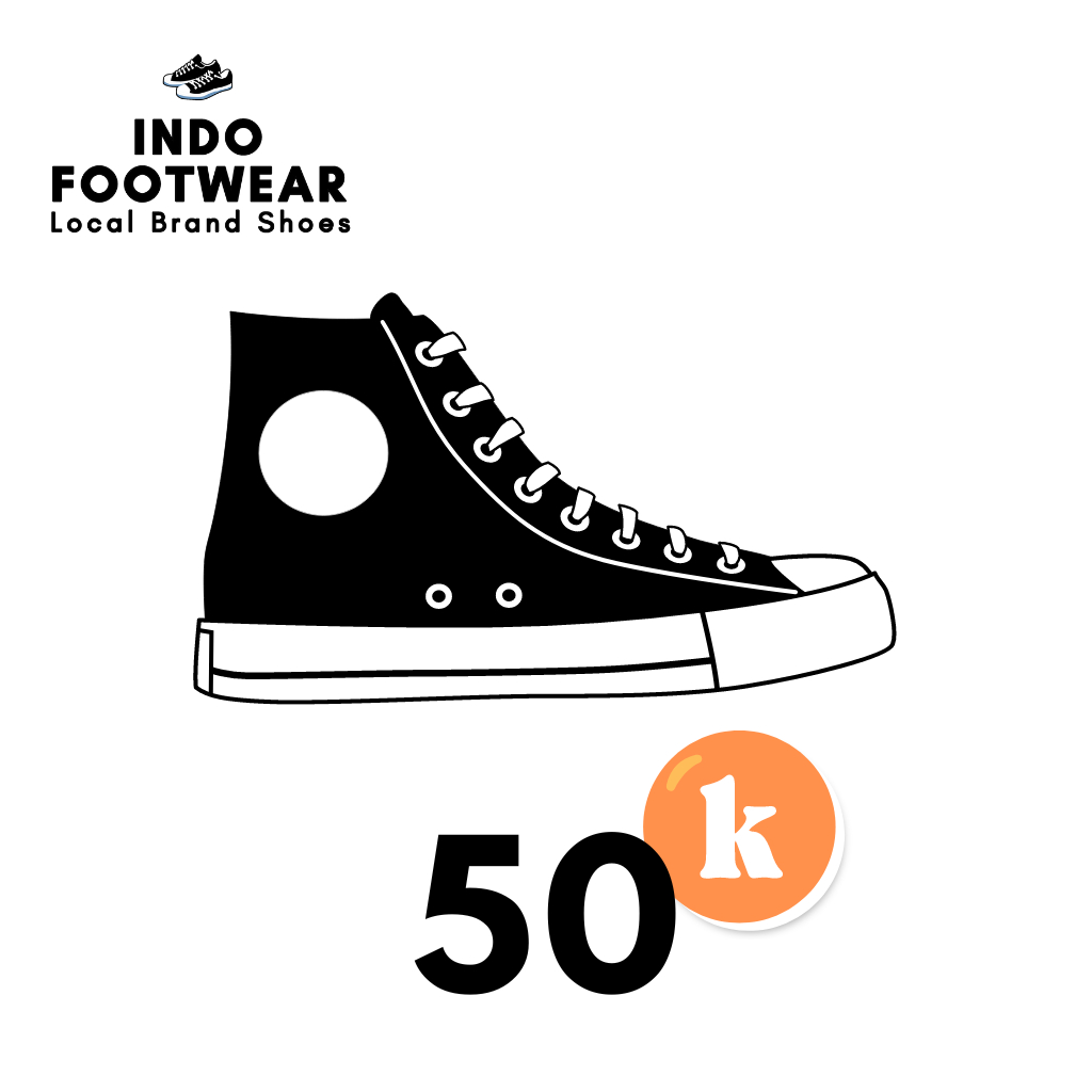 MYSTERY BOX SEPATU SEKOLAH INDOFOOTWEAR 50K