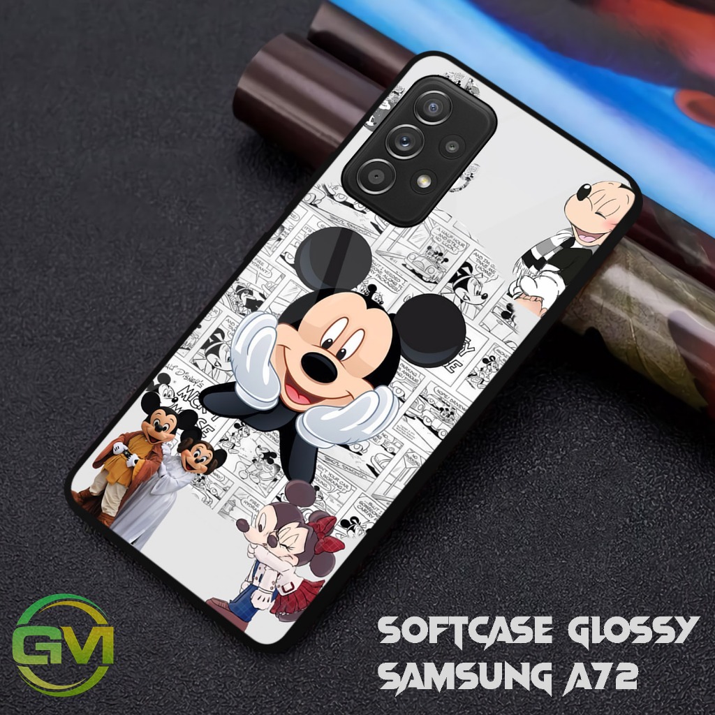 Softcase Glossy Samsung A72 |GM25| Soft Case Kesing Cesing Silikon Silicon Mika Hp Pelindung Samsung
