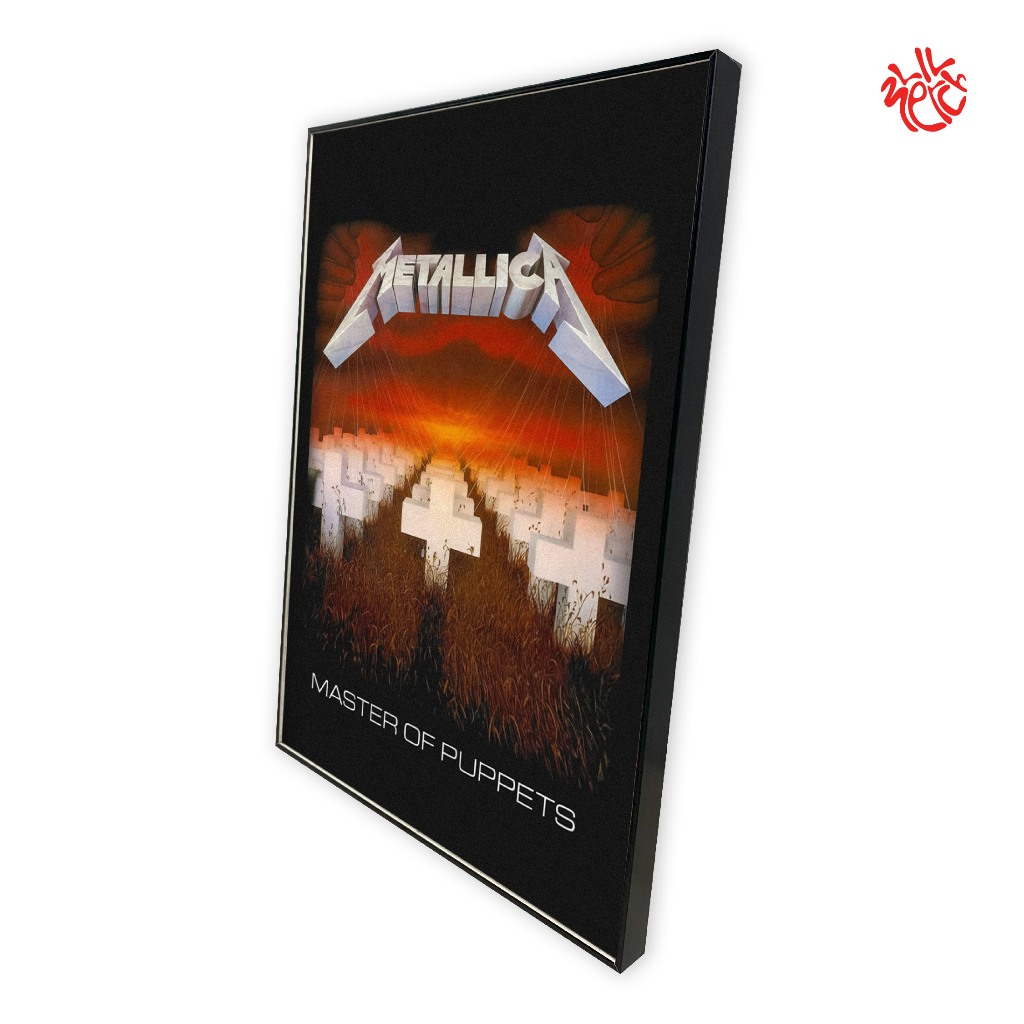 POSTER METALLICA / AESTHETIC POSTER / POSTER FRAMEBLOCK