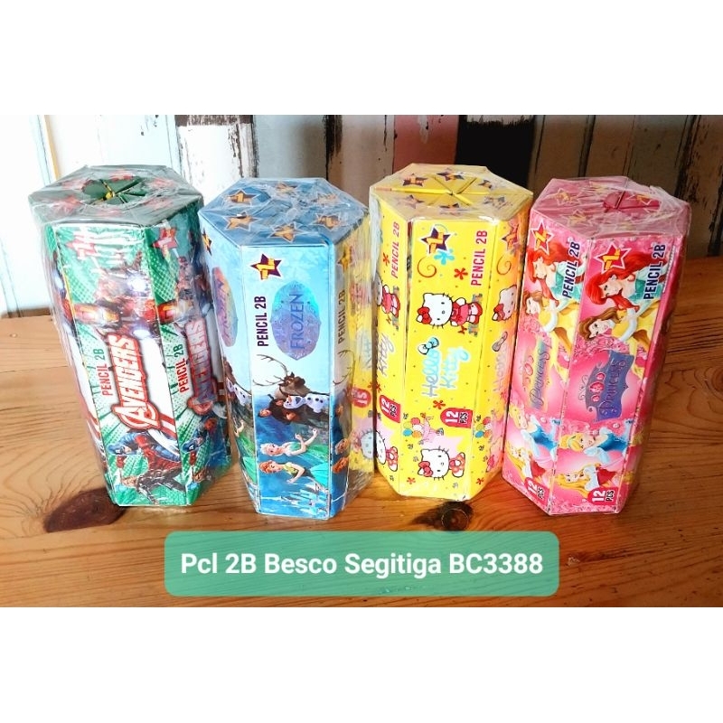 

PECIL FANCY SEGITIGA BESCO BC3388 / ISI 12 PCS