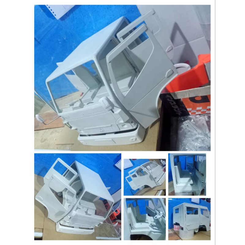 Miniatur Kabin Canter double Kabin