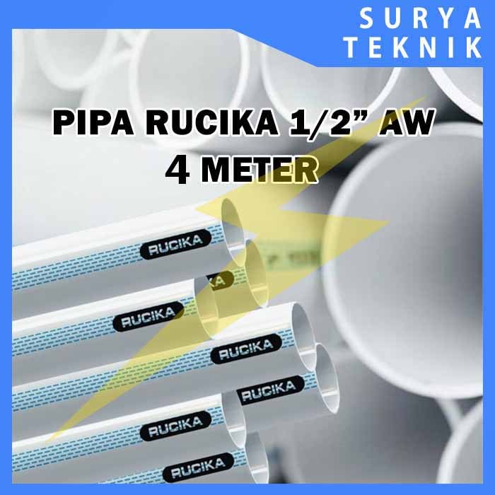 Pipa Rucika 1/2" AW 4 Meter
