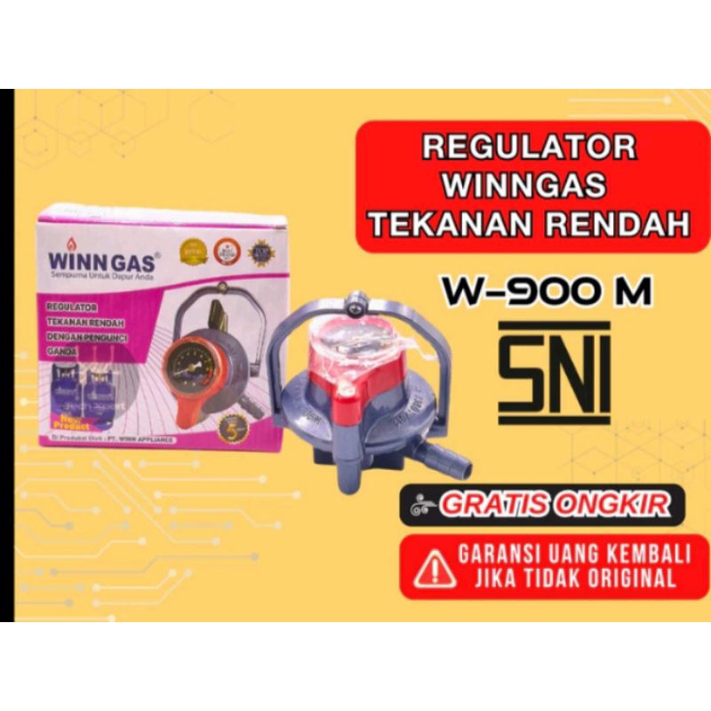 Regulator+ selang gas Winn gas W-900M original