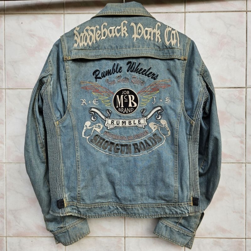 DENIM JACKET TRUCKER THE RUMBLE LIKE ETERNAL EVISU MOMOTARO SUGARCANE IRON HEART JAKET DENIM BIKERS