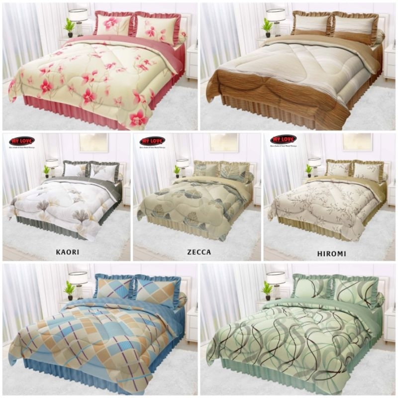 Bedcover My Love Rumbai 180x200 - My Love / Bedcover My Love 180x200 ( Sprei Rumbai)