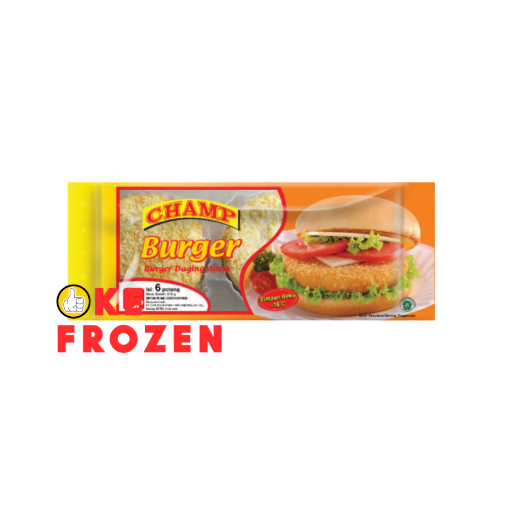 

CHAMP BURGER 315GR