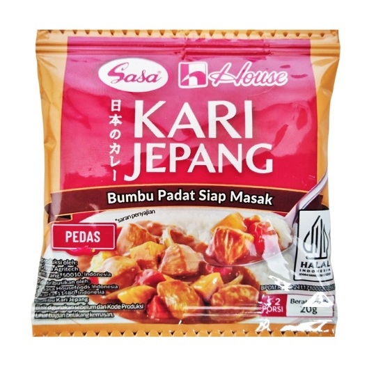 Sasa House Kari Jepang Pedas [20 Gr] / 1 Pc