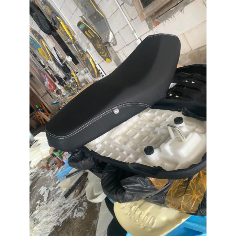 Jok motor supra x 125 karbu Old Standar & MBTECH