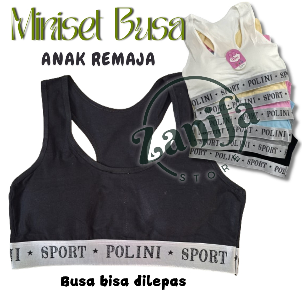 Miniset Busa Anak Remaja | Miniset Busa Remaja | Bra Remaja Miniset Busa