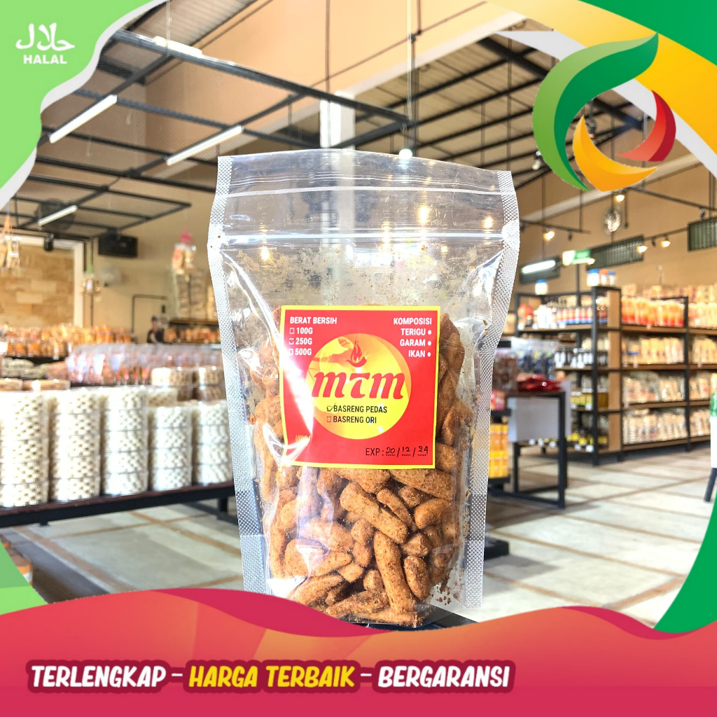 

BASRENG PEDAS MTM 250GR ENAK DAN GURIH KHAS BANGKA