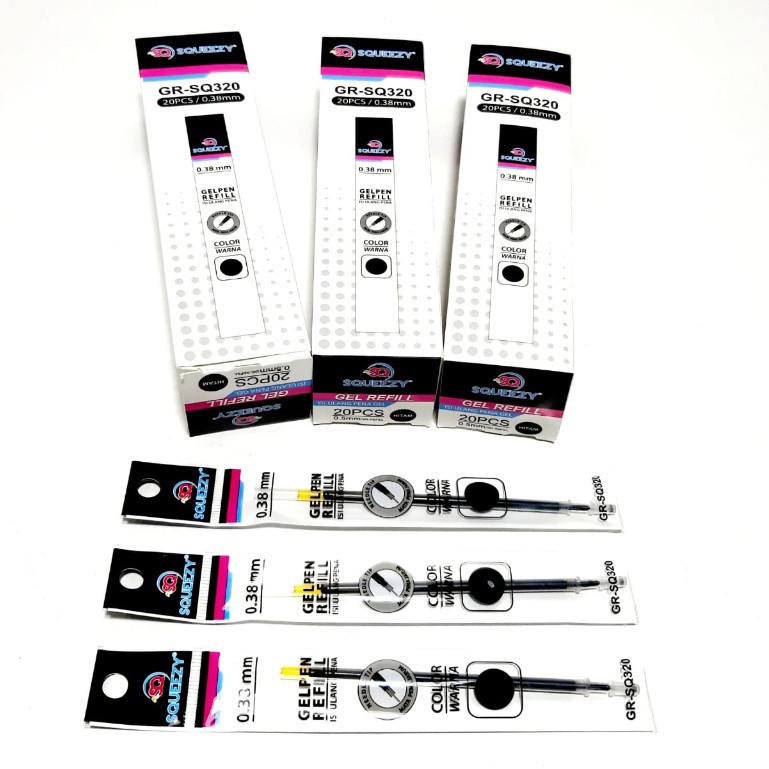 

Refill Pulpen Gel 20 Pcs / Kotak