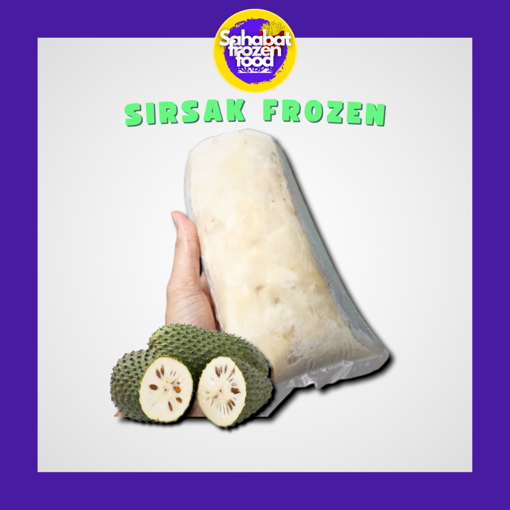 

Sirsak Frozen / Buah Sirsak Beku Kemasan -/+ 1 kg