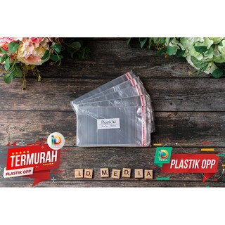 

9 x 14 cm Plastik Kaca | Plastik Opp | Plastik Bakery/Roti