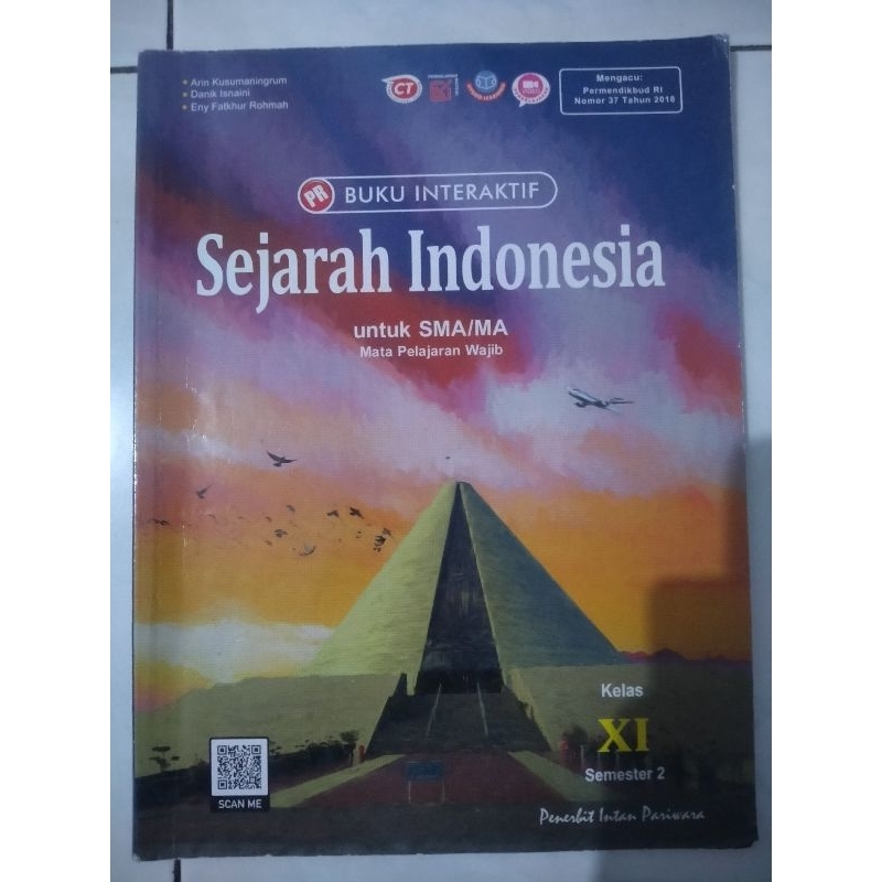 preloved buku interaktif intan pariwara kelas 11 semester 2