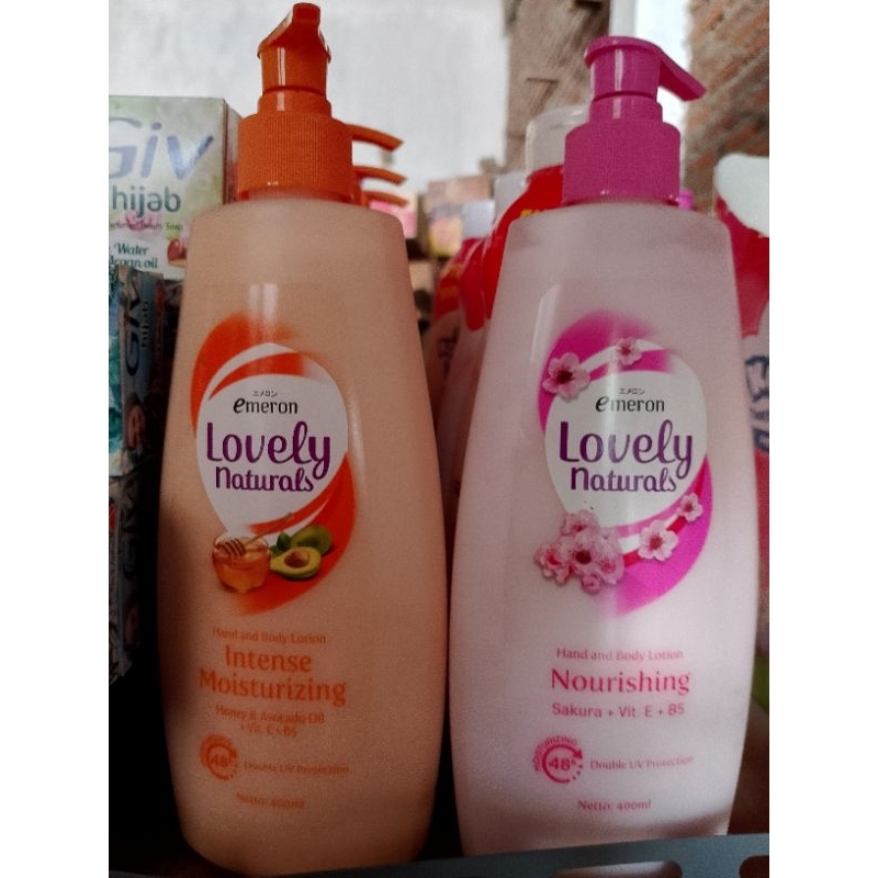 handbody lovely murah besar 400ml