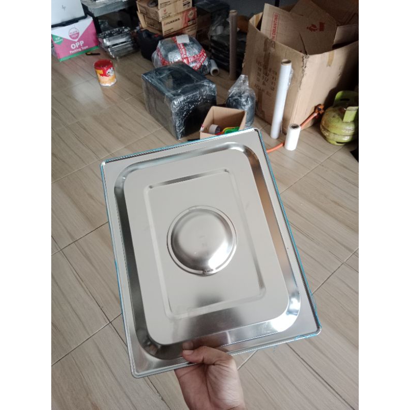 TUTUP POOD PAN 1/2 TUTUP SETAINLESS
