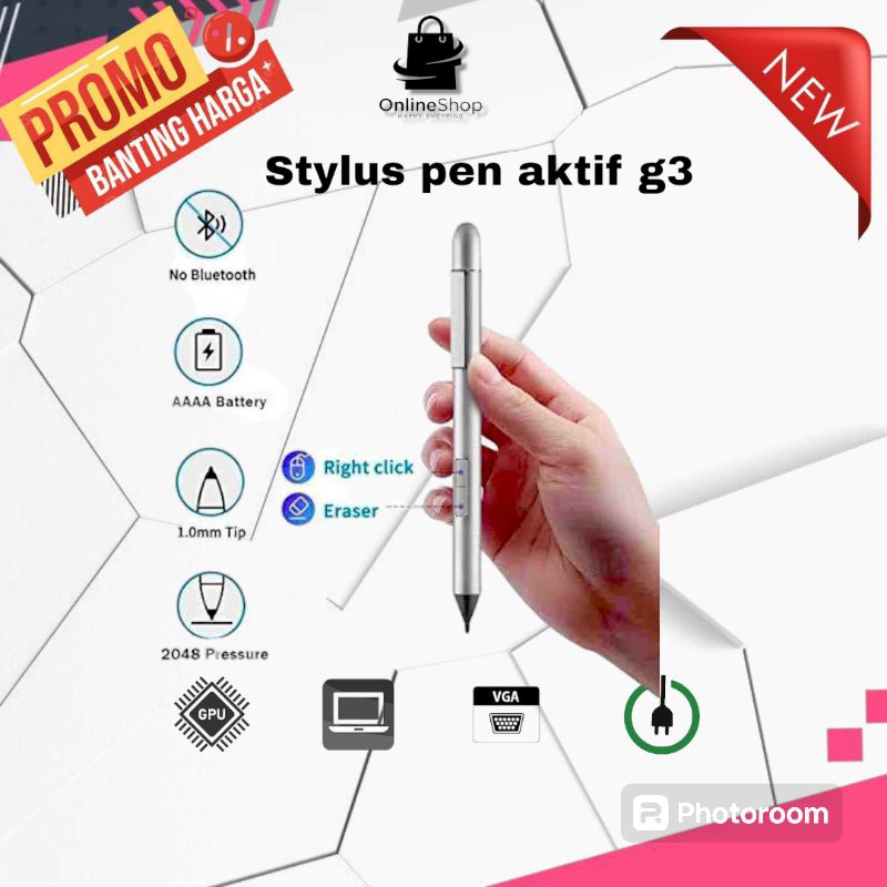 Stylus Activ penG3 For HP Spectre X360 Second Murah