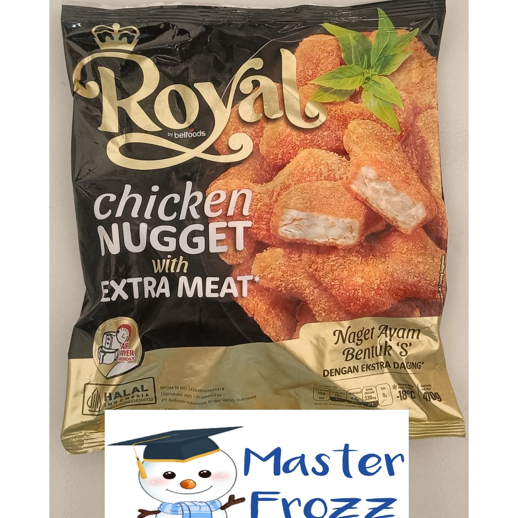 

Belfoods Royal Chicken Nugget 470gr