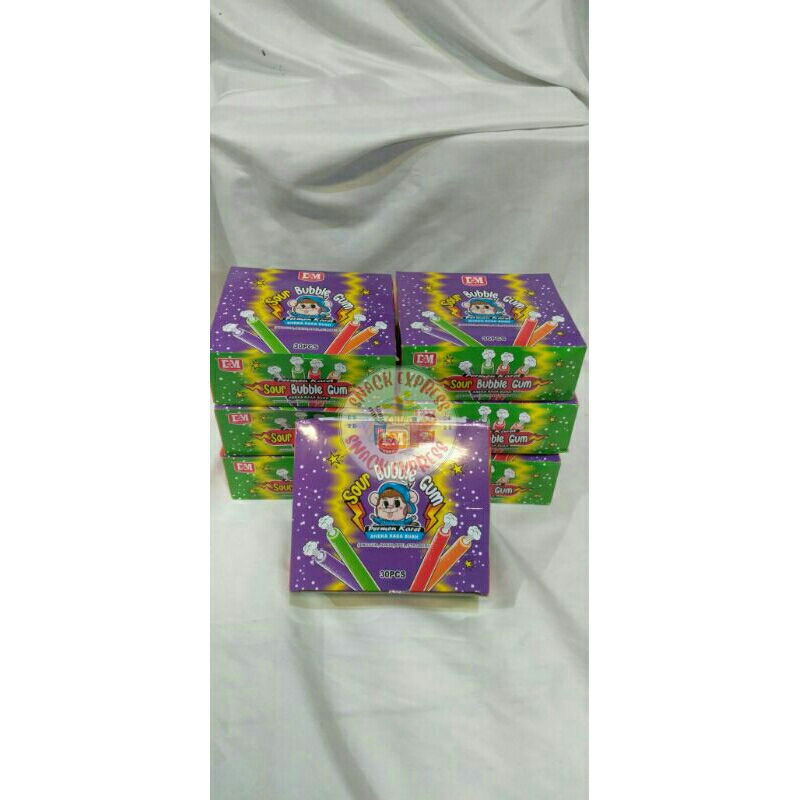 

Bubble Gum Sour isi 30 pcs